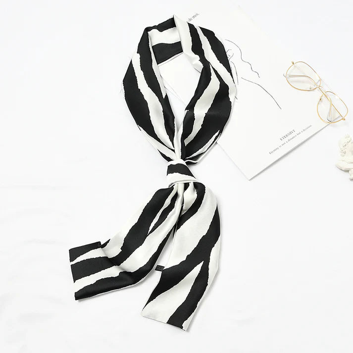 Boxer Printed Silk Scarf - BOXER SCARF 18 * 145 CMS