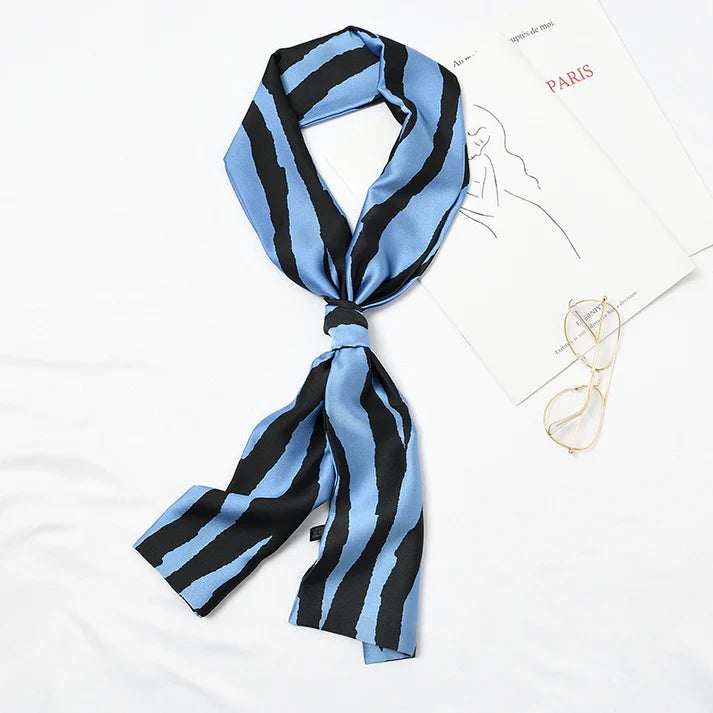 Boxer Printed Silk Scarf - BOXER SCARF 18 * 145 CMS