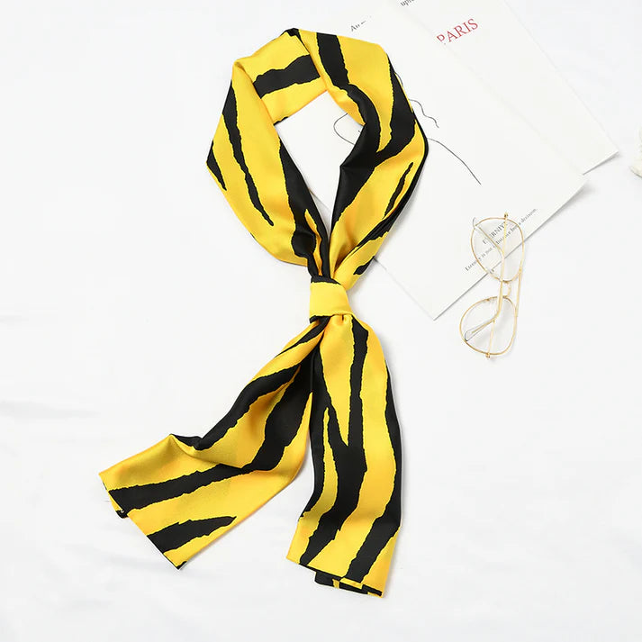 Boxer Printed Silk Scarf - BOXER SCARF 18 * 145 CMS