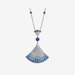 Verdant Necklace – Malachite & Diamond on Gold-Plated Silver