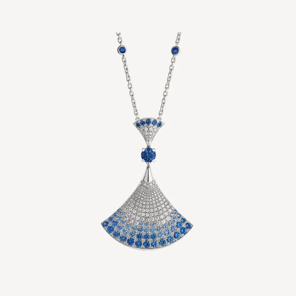 Verdant Necklace – Malachite & Diamond on Gold-Plated Silver