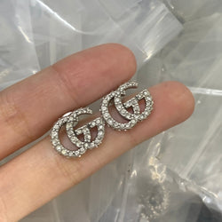Elegant GG Letter Stud Earrings – Gold-Plated Minimal Luxe Code 1332
