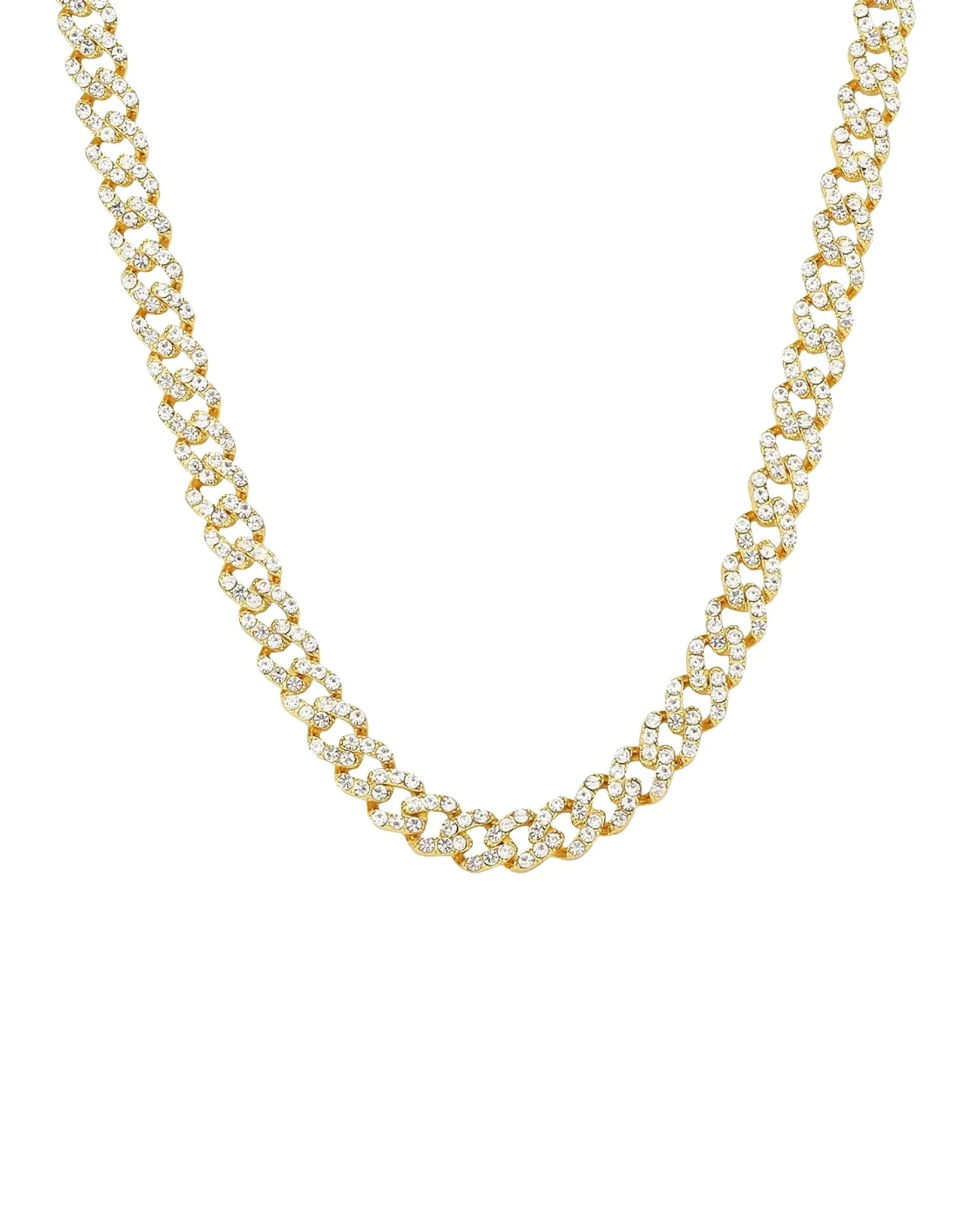 Paris Link Necklace Gold in 18k Plated Sterling Silver