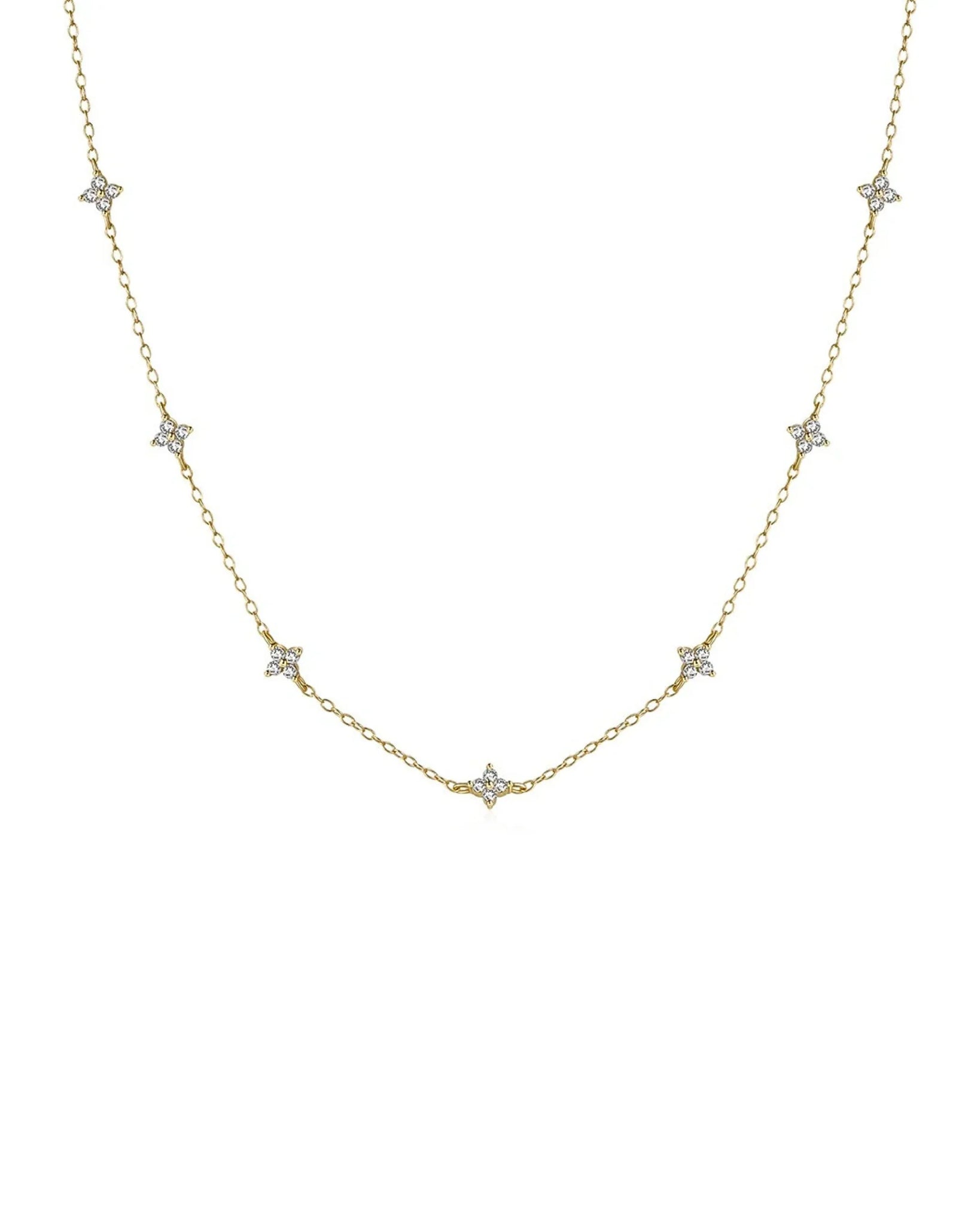Kali Necklace Gold - Elegant 18k Gold Plated Jewelry