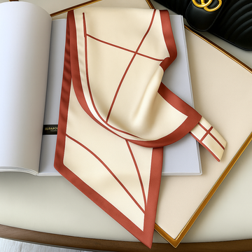 Luxury Printed Loop Scarf - LOOP SCARF 15 * 70 CMS