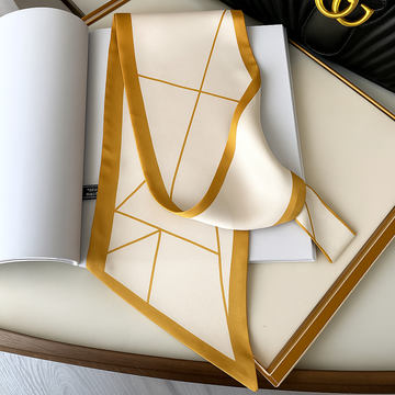 Luxury Printed Loop Scarf - LOOP SCARF 15 * 70 CMS