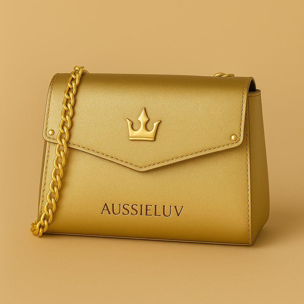Upabovluv Gold Crown Party Bag - 📦 Pre-Order Limited Bags