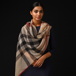 Luxury Printed Large Scarf - LUXURY SCARF 180 * 140 CMS