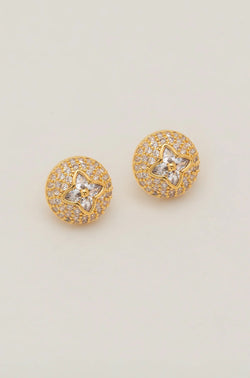 Golden Moonlit Elvy Studs
