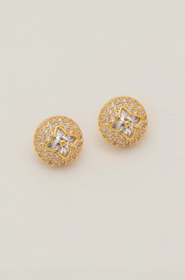 Golden Moonlit Elvy Studs