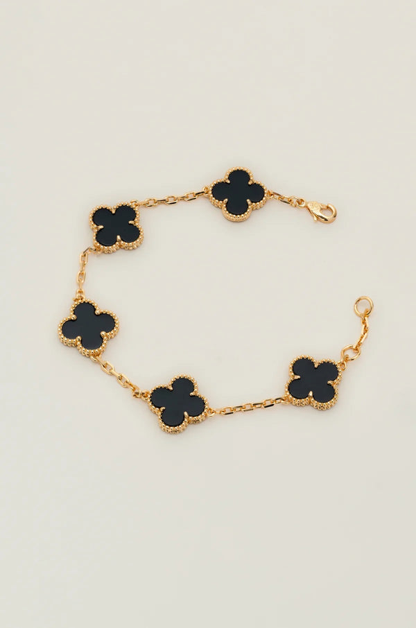 Black Gold Connection Bracelet