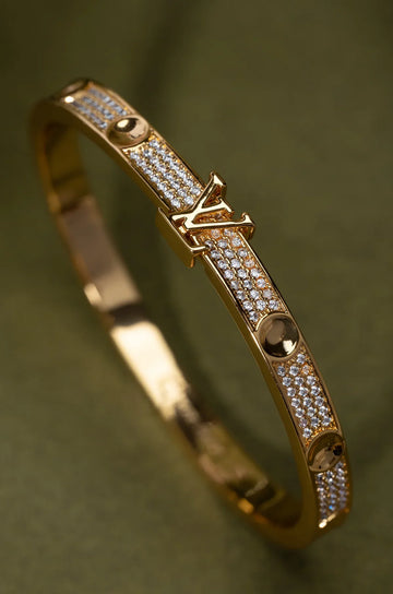Sparkle Gleam Gold Elvy Bracelet