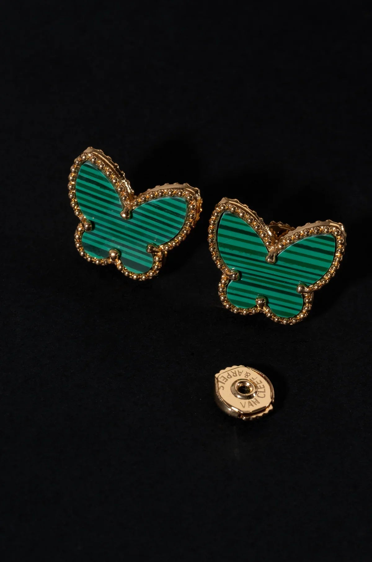 Meadow Glow Green Studs