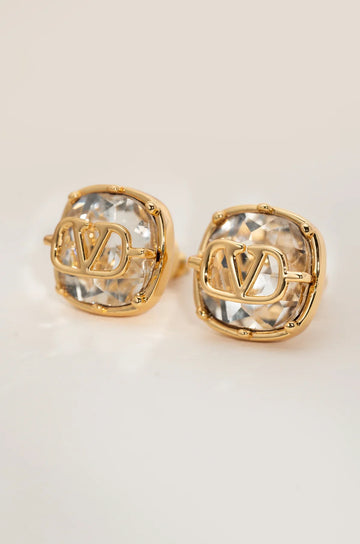 Golden Halo Studs