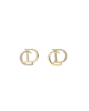 CD Earrings Gold