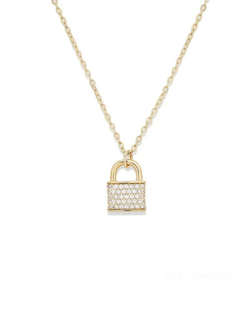 Preya Necklace Gold in 18k Plated Sterling Silver