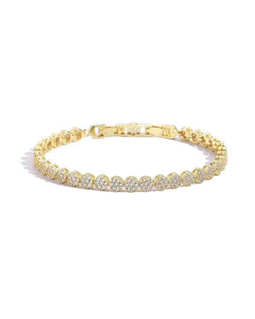 Amelia Bracelet with 5A Zirconia Crystals Charm