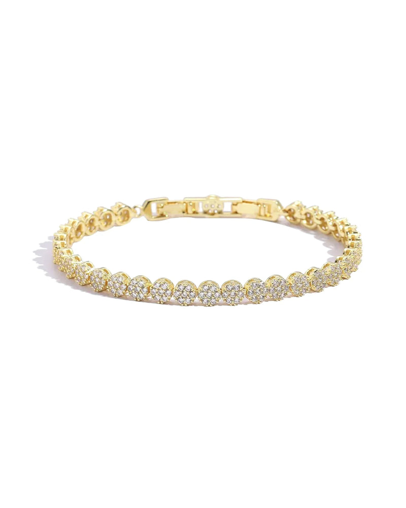 Amelia Bracelet with 5A Zirconia Crystals Charm