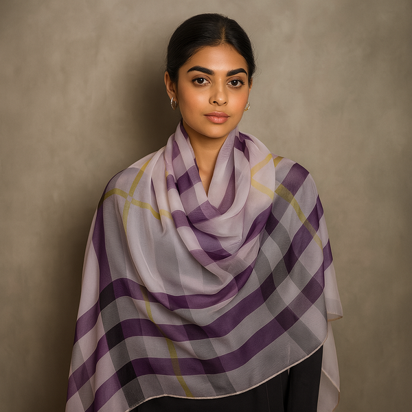 Luxury Printed Large Scarf - LUXURY SCARF 180 * 140 CMS