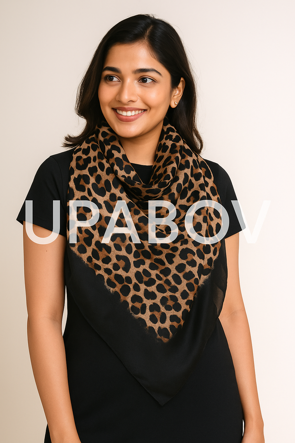 Luxury Printed Large Silk Scarf - LUXURY SCARF 90 * 180 CMS