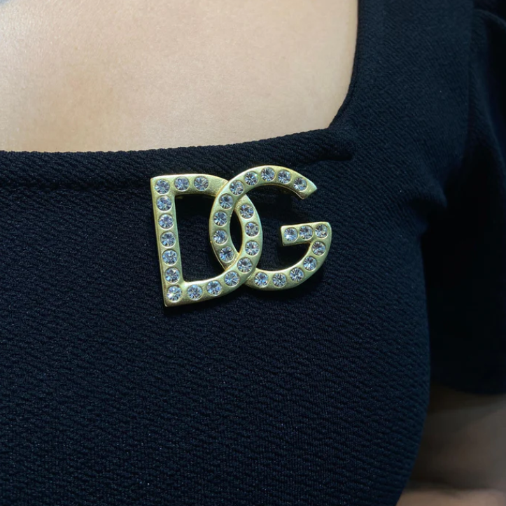 DG Diamante Brooch