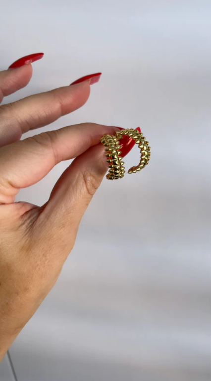 The Small Shimmer hoops