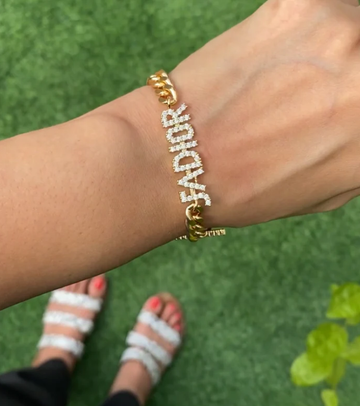 JA DIOR STONE chain (Fits All Size)