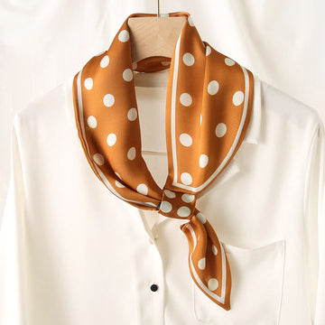 Luxury Printed Loop Scarf - LOOP SCARF 15 * 70 CMS - XED-1_ORA