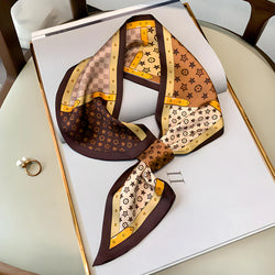 Luxury Printed Loop Scarf - LOOP SCARF 15 * 70 CMS - XED-45_COF