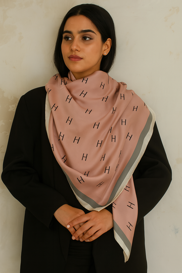 Luxury Printed Large Silk Scarf - LUXURY SCARF 90 * 180 CMS_A