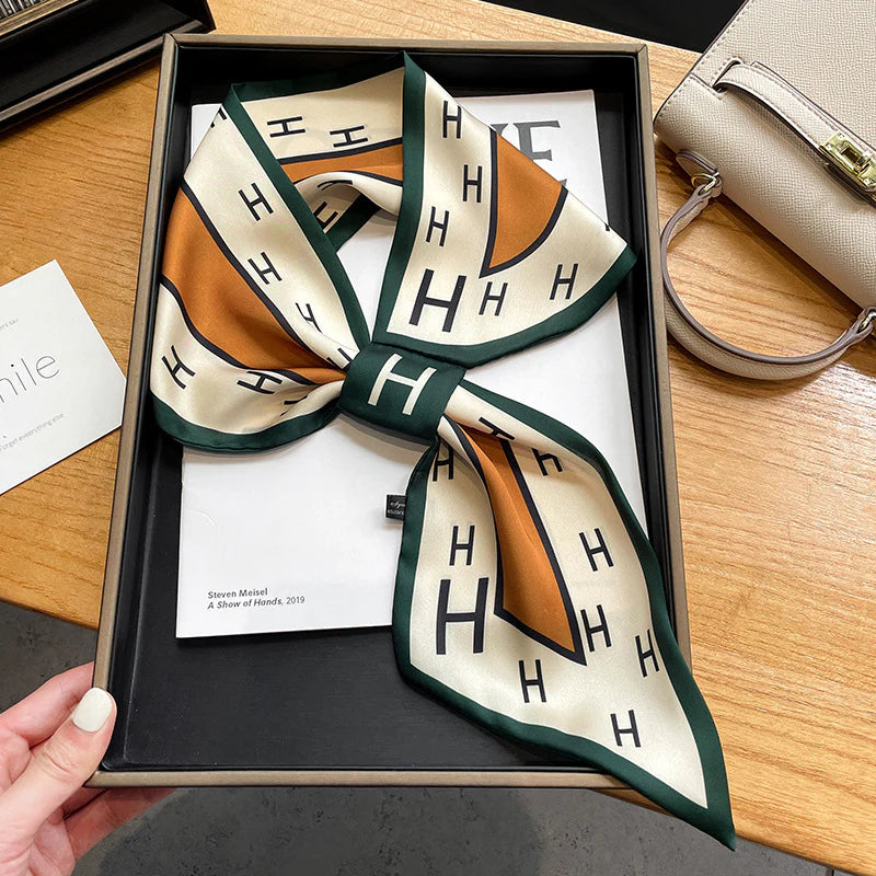 Luxury Printed Loop Scarf - LOOP SCARF 15 * 70 CMS