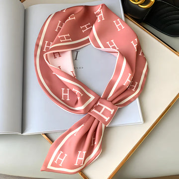 Luxury Printed Loop Scarf - LOOP SCARF 15 * 70 CMS - XED-23_PIN